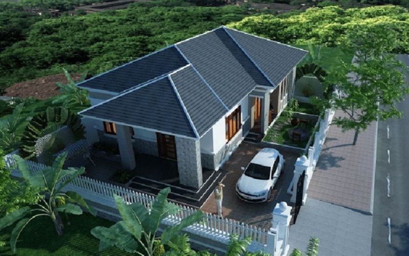 nhà đẹp 1 tầng