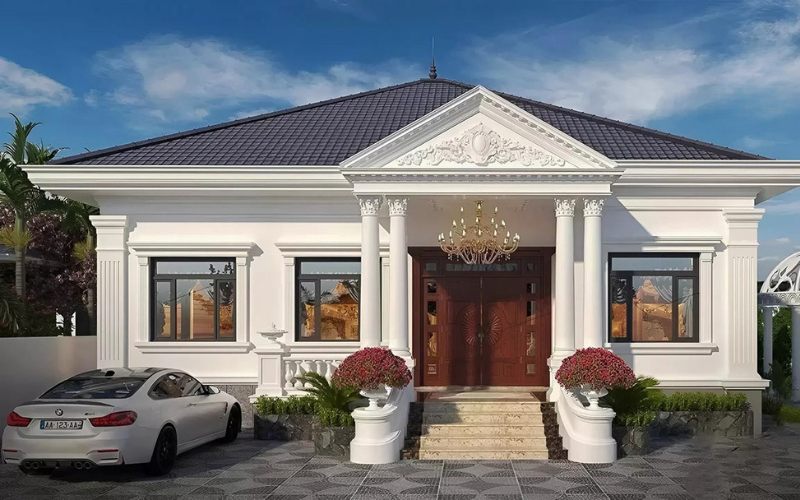 nhà đẹp 1 tầng