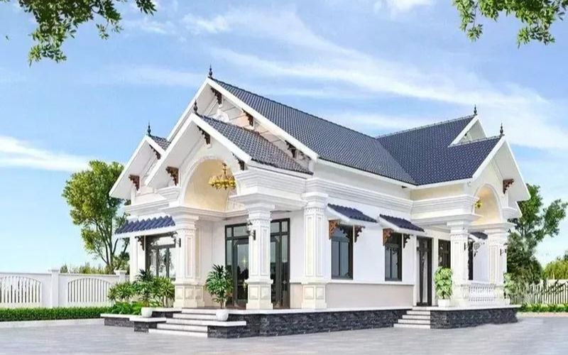 nhà đẹp 1 tầng