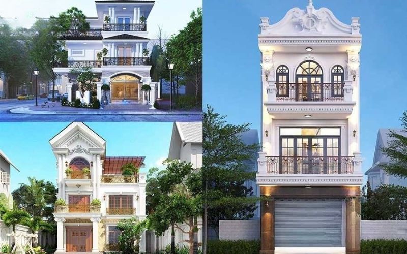 nhà tân cổ điển