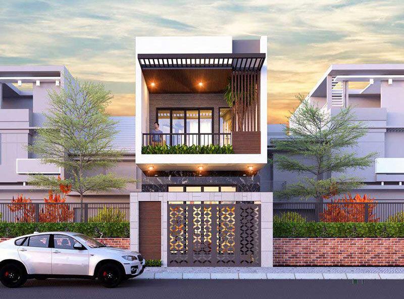 nhà đẹp 1 tầng