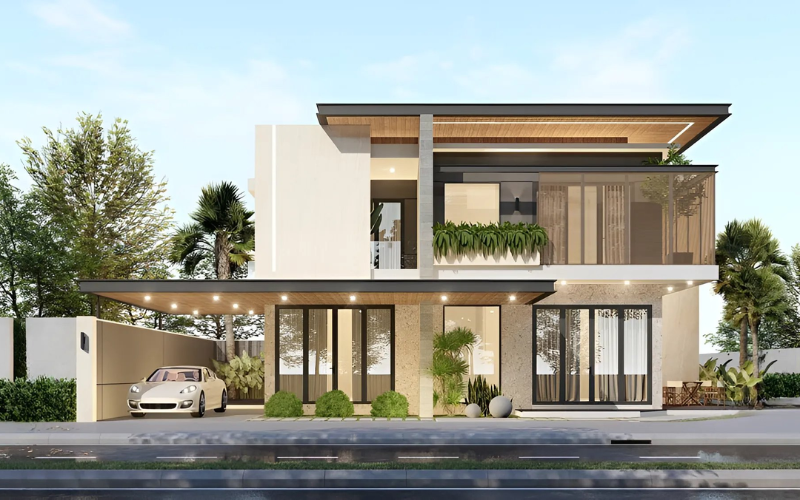 mau-nha-villa-2-tang-3-phong-ngu